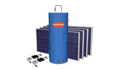 sun bandit solar hot water