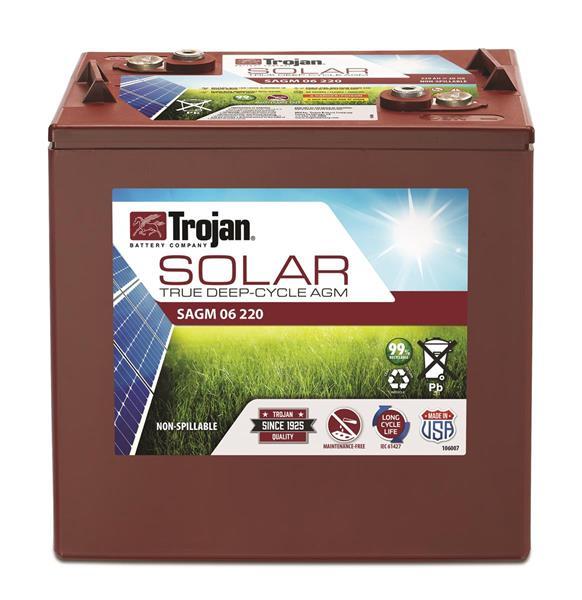 Details On New Solar Specific Agm Battery Line From Trojan Battery