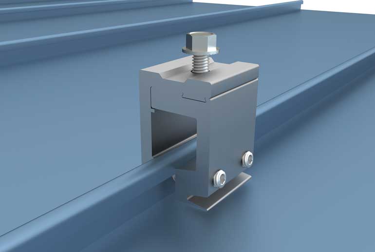 SunModo19;s 1-in. EZ Standing Seam Clamps 