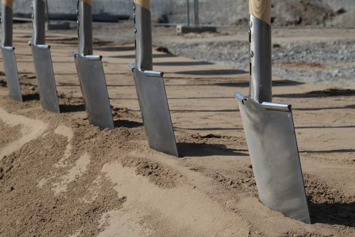 groundbreaking shovels