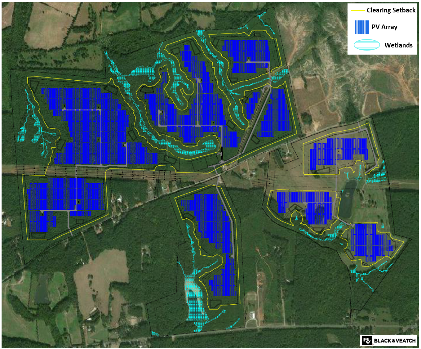 Black and Veatch case study near site shading loss