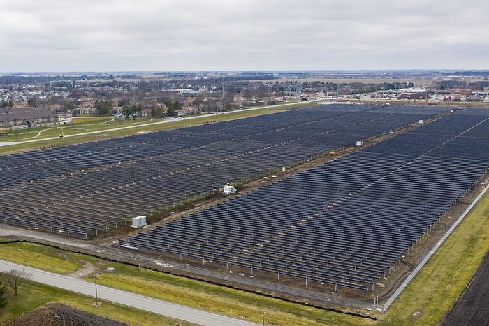 Illinois solar farm