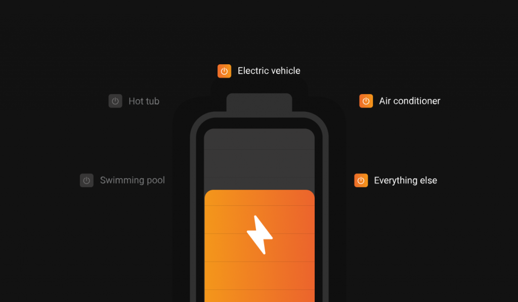 Enphase load control app