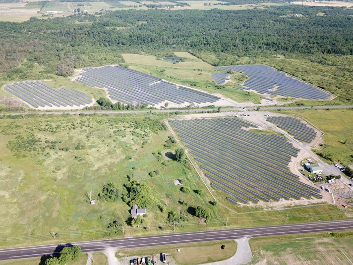 Standard Solar and U.S. Light Energy combined solar project