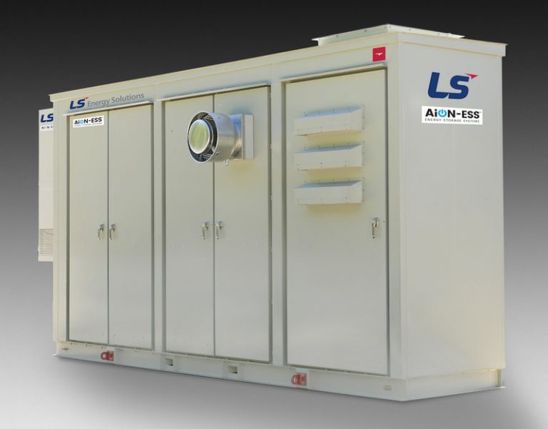 LS Energy's first AiONESS battery system installed in New Jersey