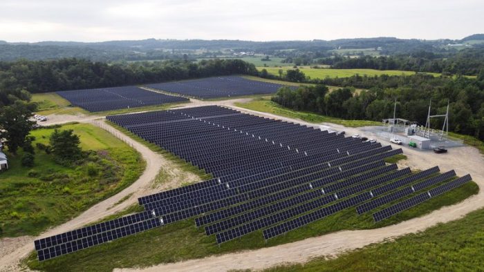 CS Energy Northeast solar tracker project