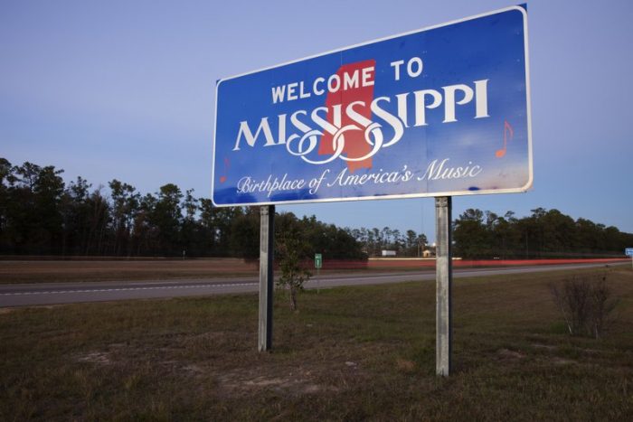 mississippi state sign