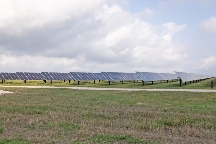 Brazoria West solar project in Texas