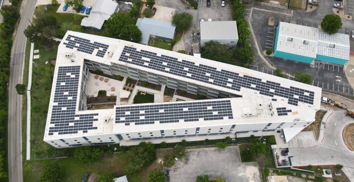 Trina Solar and Spear install rooftop solar for Foundation Communities