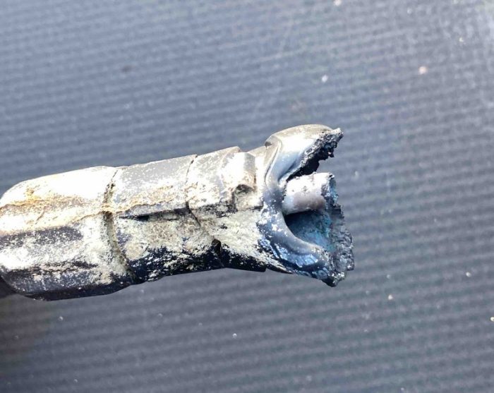 Melted connector