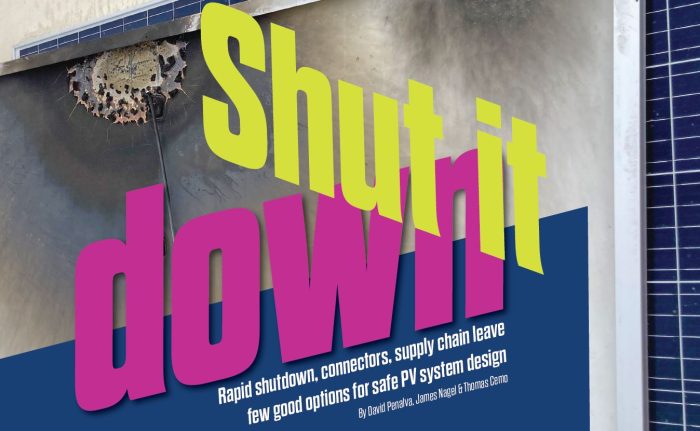 Shut it down rapid shutdown feature