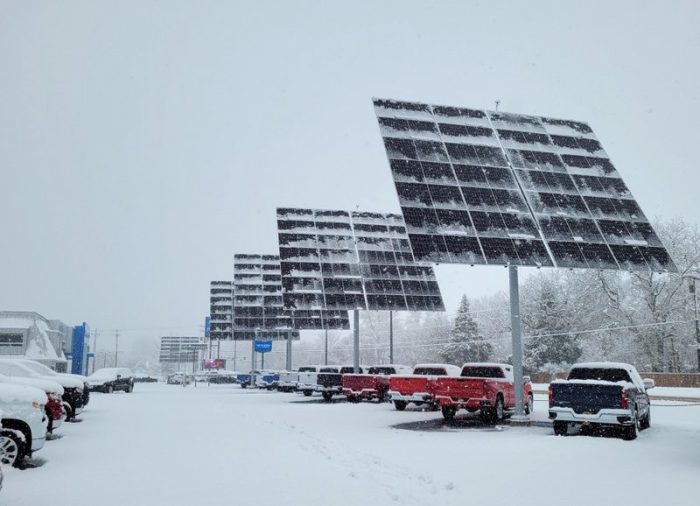 Stracker Solar winter project