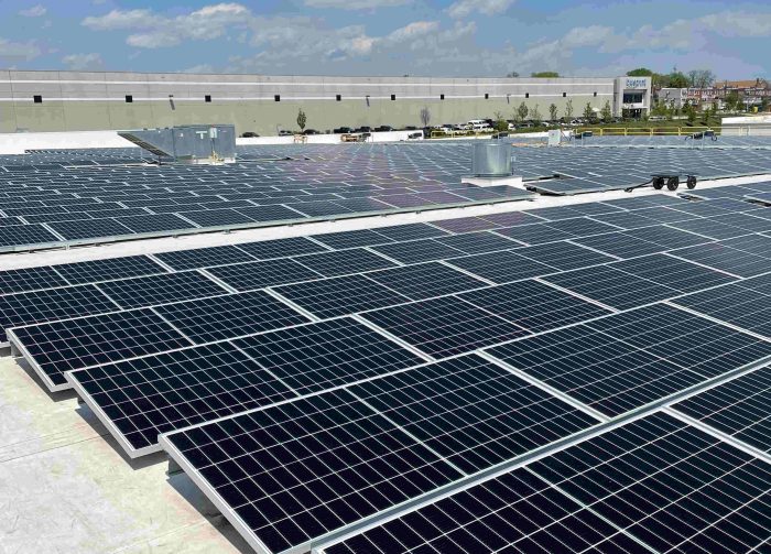 Baltimore rooftop solar Associated Jewish group