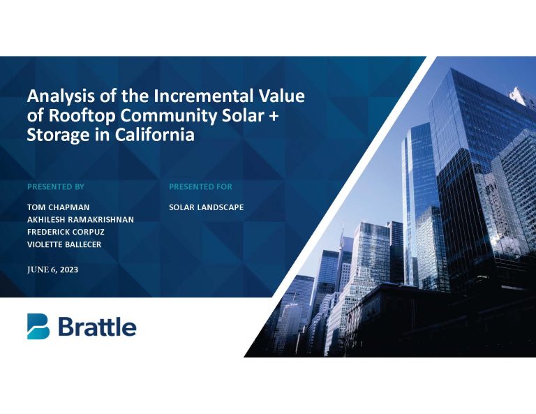 New Calif. study shows large urban roofs the best option for community solar + storage