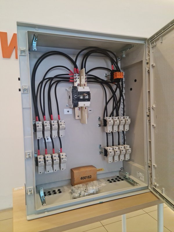 Weidmuller dc combinar boxes