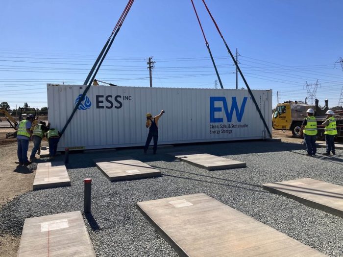 ESS energy storage container