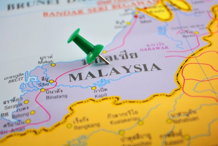 Malaysia On Map 700x467 