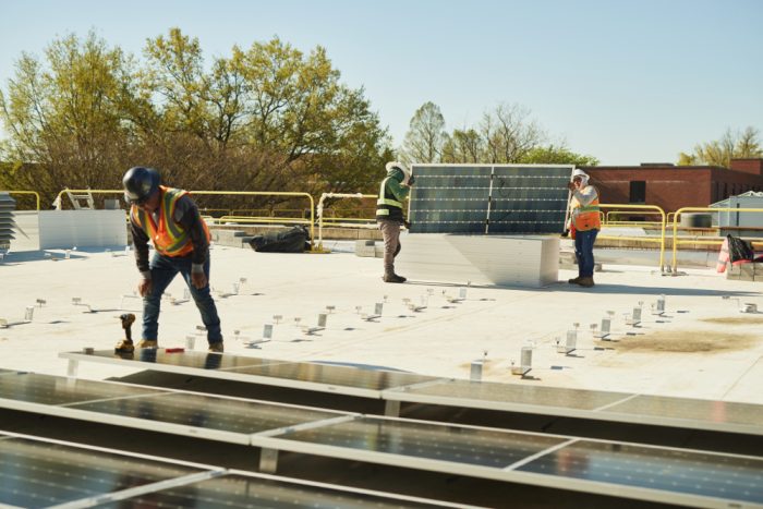 Scale MicroGrid Solution solar Gallaudet University. Washington DC