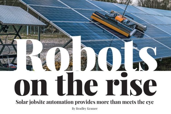 Robots on the rise, part 1 | Solar jobsite automaton provides more than meets the eye