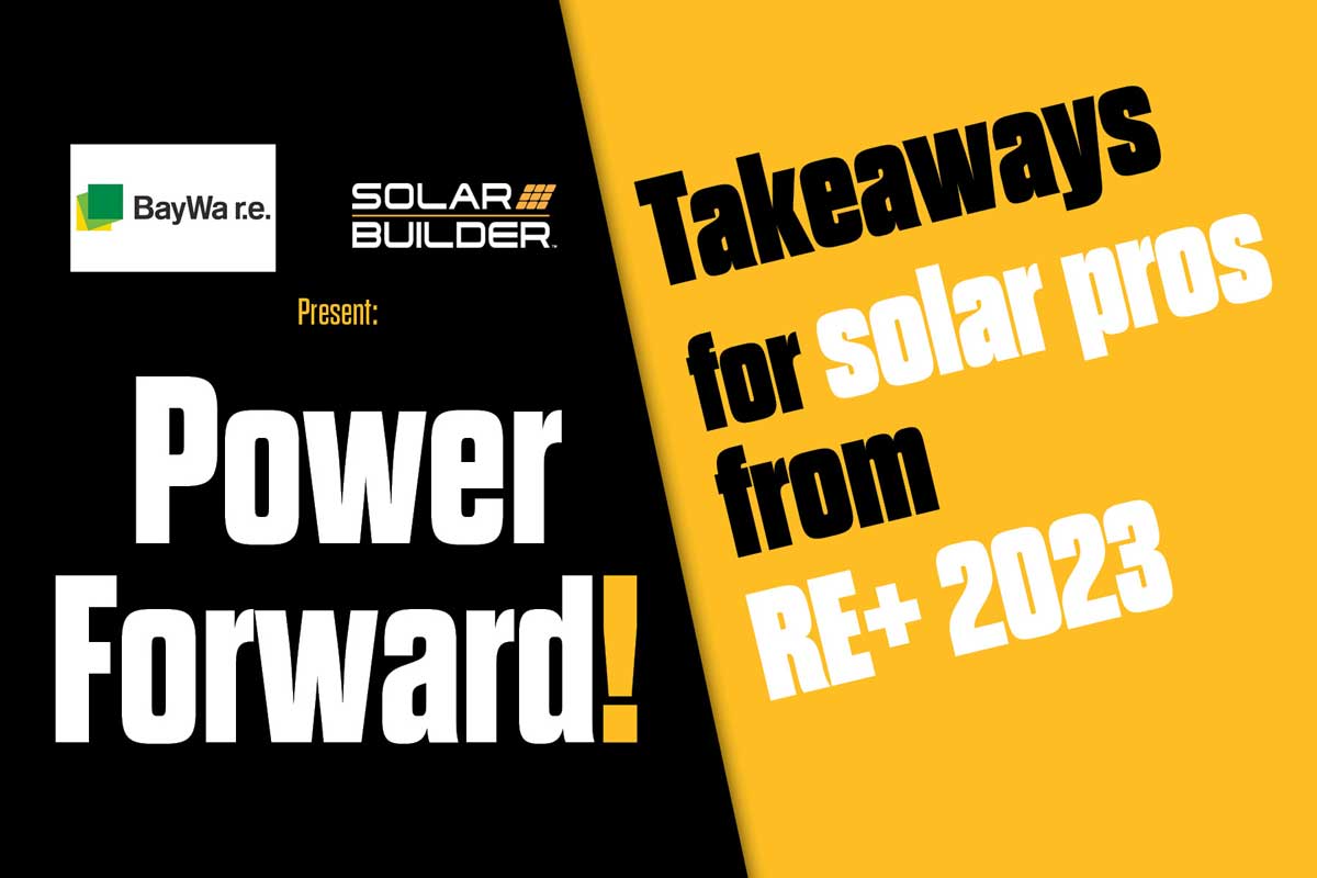 Key takeaways for solar installers at RE+ 2023