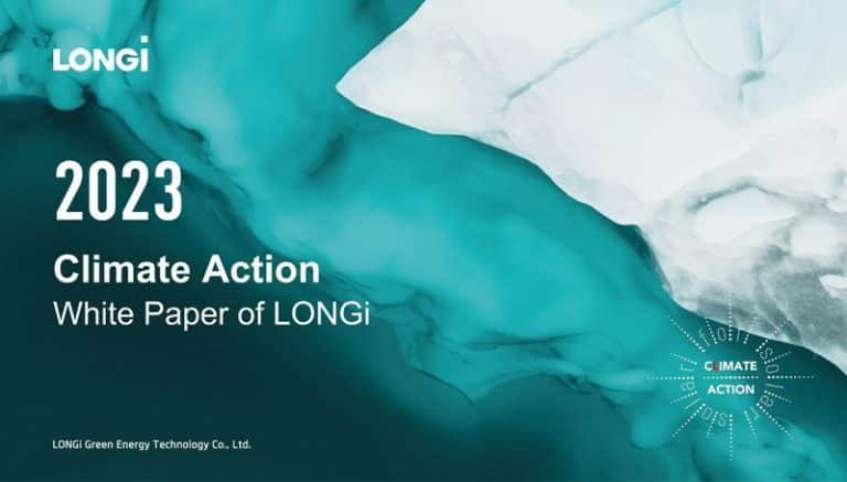 LONGi reports on carbon emissions reduction efforts