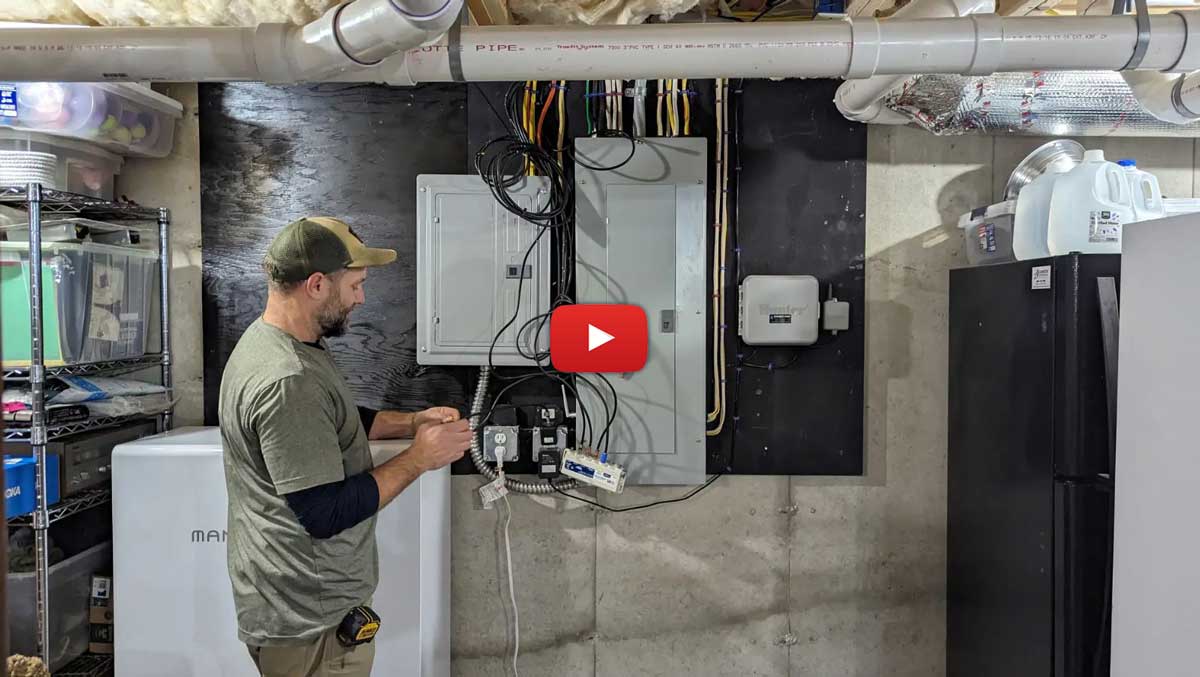 Mango Power M home backup installed in 4 hours or less