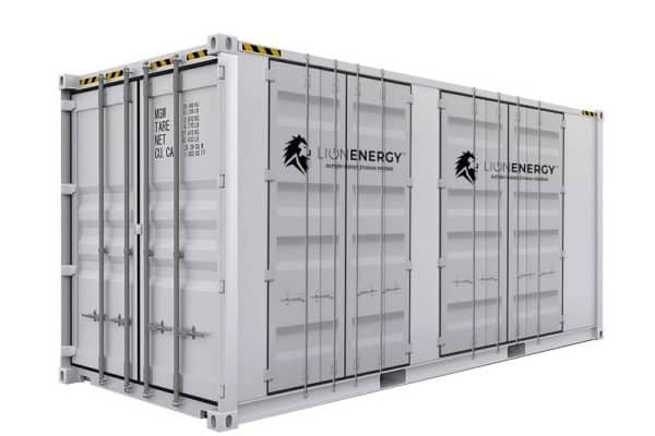 Lion Energy debuts line of POWERsave ESS containers, cabinets