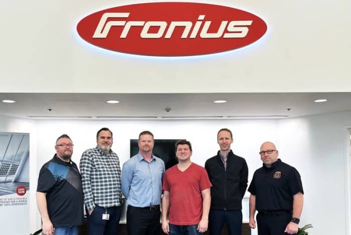 Fronius inverters fire safety lesson with Fire department