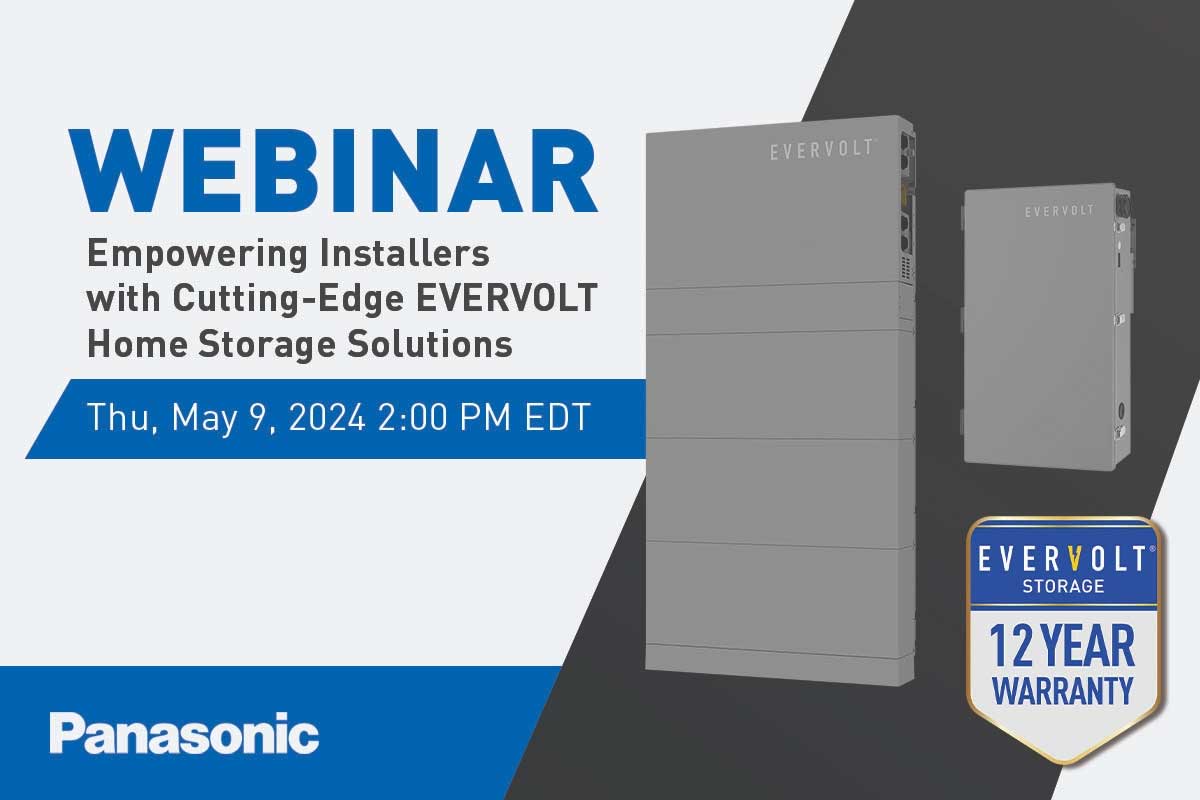 Empowering Installers with Cutting-Edge EVERVOLT Home Storage Solutions