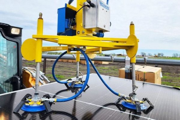 Check the Vacuworx Solar Panel Lifter for easier handling of modules in-field