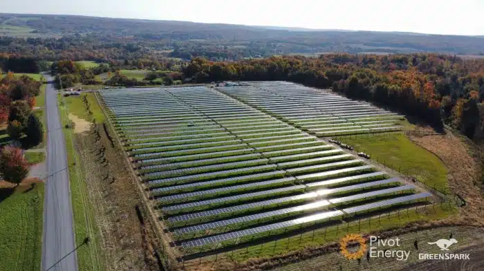 GreenSpark Pivot New York solar portfolio