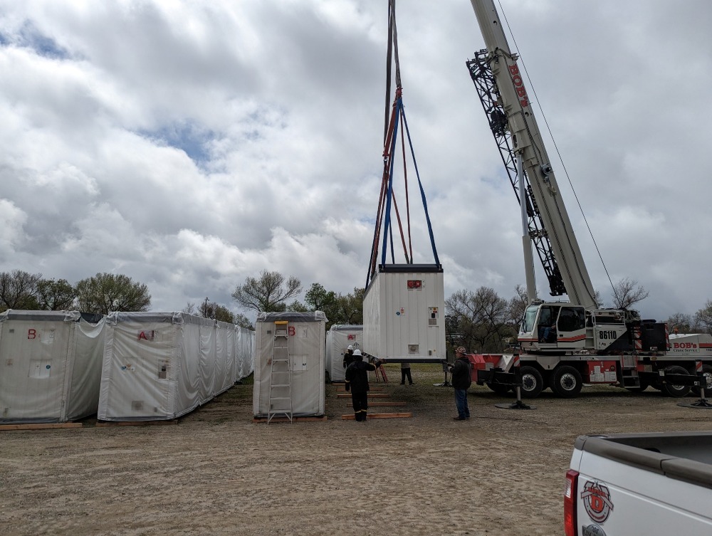 BESS battery decommissioning