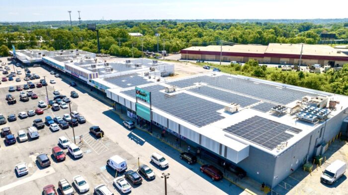 Broad Street Centennial rooftop solar