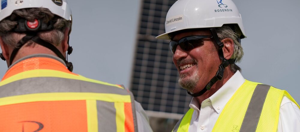Rosendin Solar Robot David Lincoln Demo Day April 2025