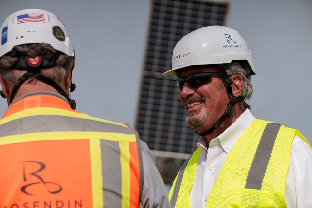 Rosendin Solar Robot David Lincoln Demo Day April 2025