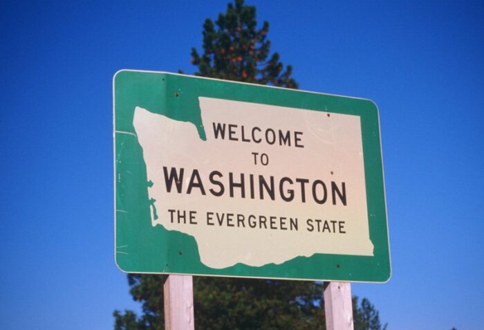 Washington State sign