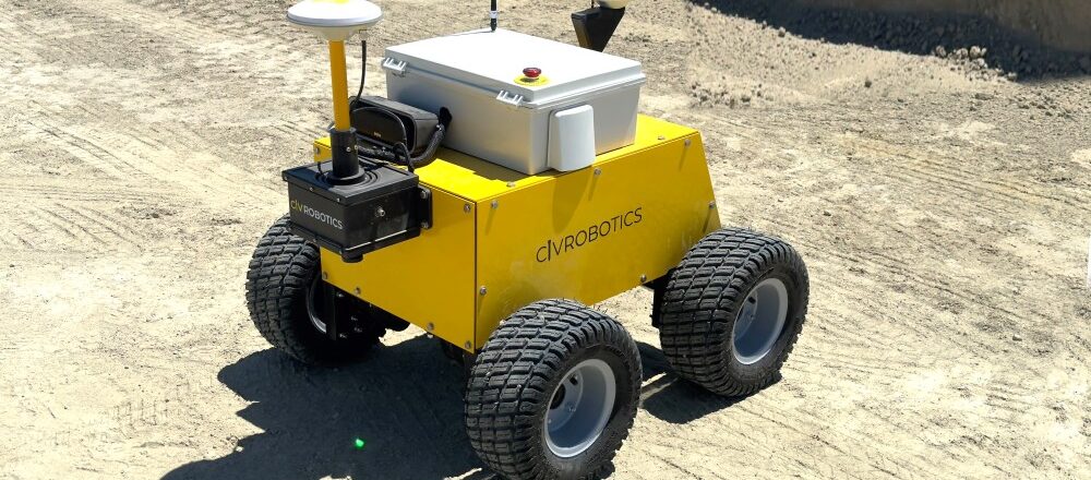 Civ Robotics CivDot+ solar construction