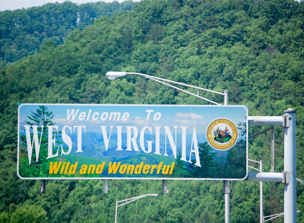 West Virginia sign