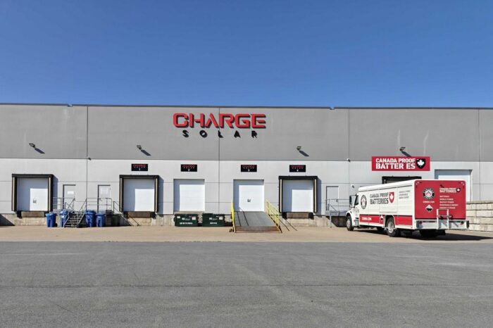 Charge Solar warehouse
