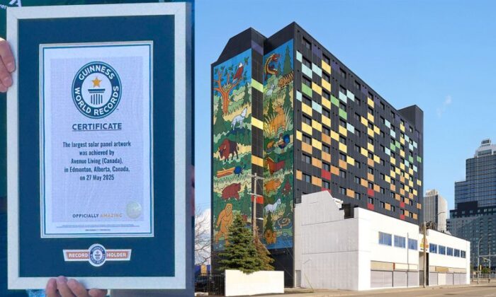 CNW Group/Mitrex - Integrated Solar Technology solar mural