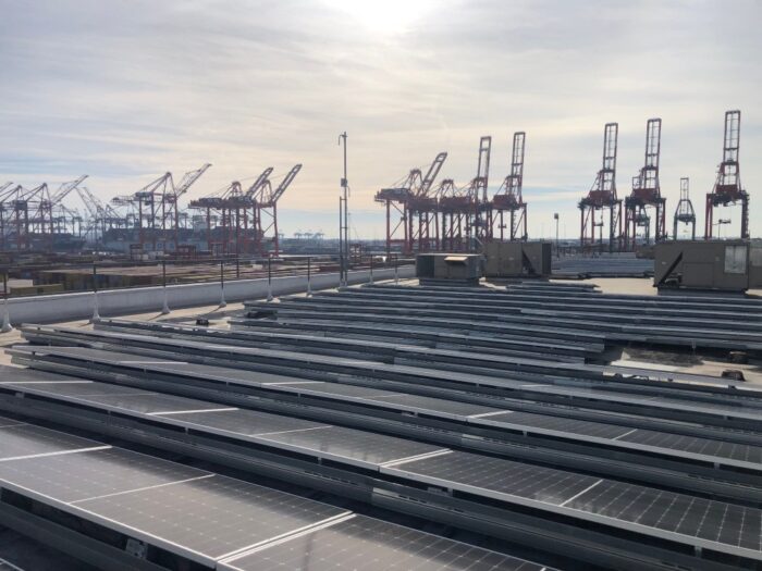 Standard Solar Port Newark Container Terminal solar