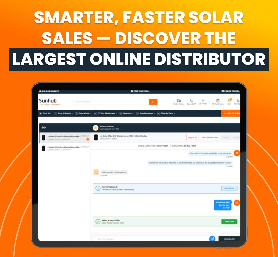 Sunhub Sales Portal
