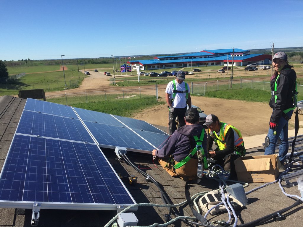 Canada First Nations solar story