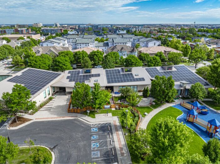 Namaste Solar project blind children center