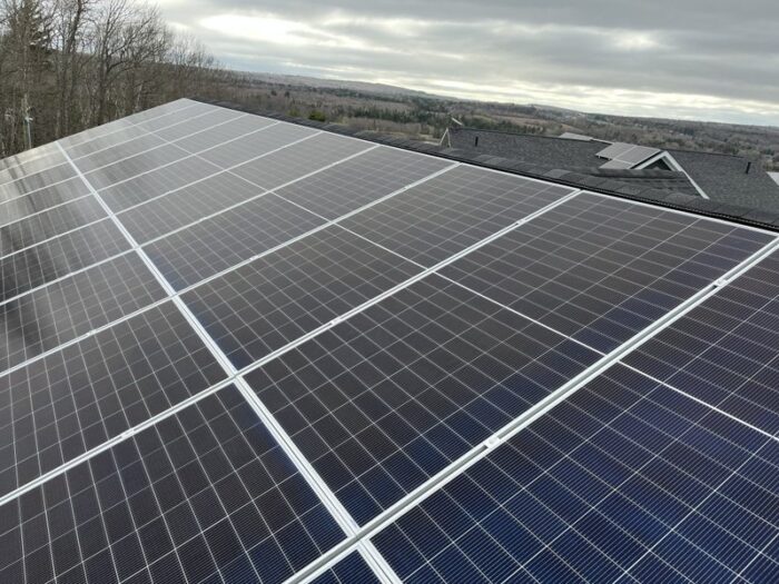 Valley Ref Canada solar install photo