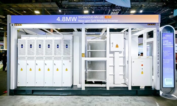 Sungrow 4.8 MW Modular inverter