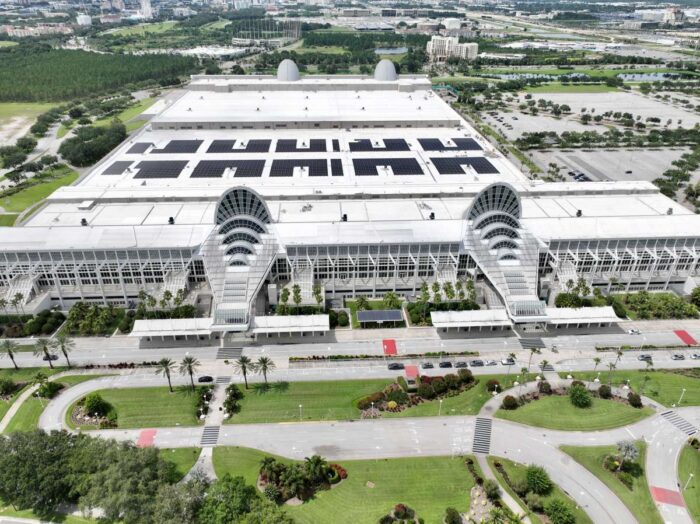 Orange County Convention Center rooftop solar project of the year