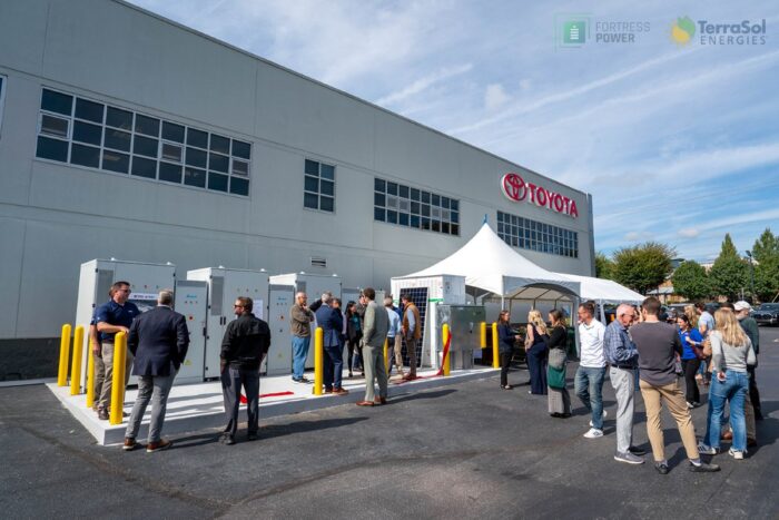 Fortress Power TeamToyota Pennsylvania solar storage