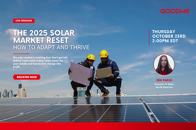 Solar Builder x GoodWe - The 2025 Solar Market Reset How to Adapt and Thrive - C&I Inverters