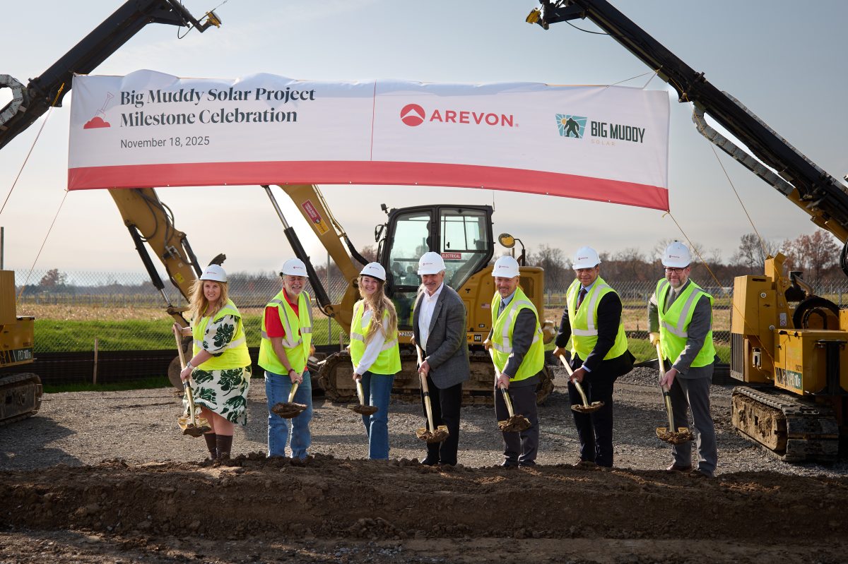 Arevon breaks ground on Big Muddy Solar